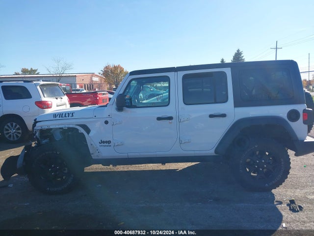 1C4HJXDG9MW822492 Jeep Wrangler Unlimited Willys 4x4