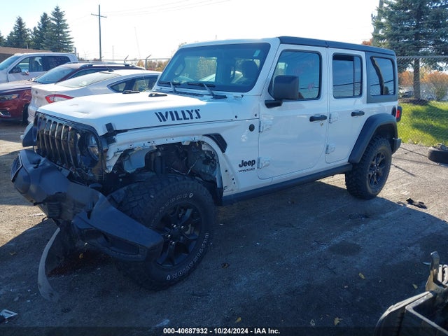 1C4HJXDG9MW822492 Jeep Wrangler Unlimited Willys 4x4