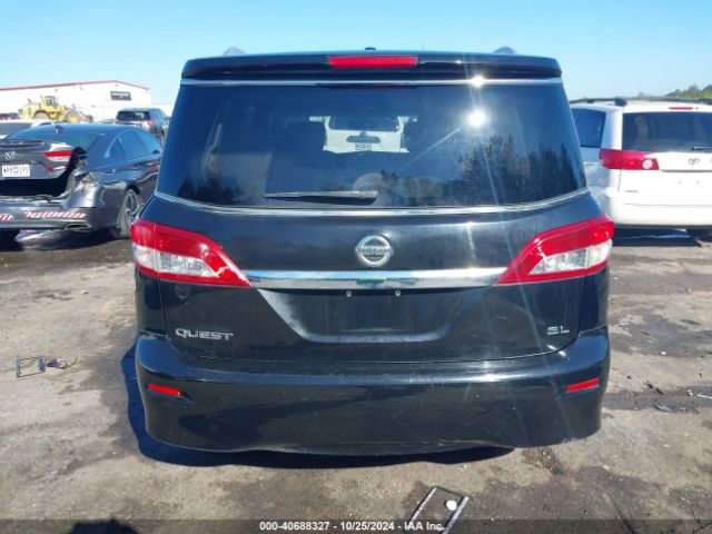 JN8AE2KP5E9101568 Nissan Quest Sl