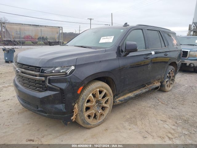 1GNSKRKDXNR348275 Chevrolet Tahoe 4wd Rst