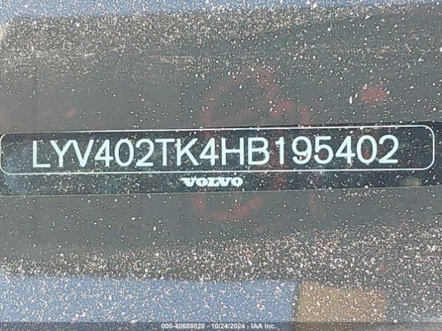 LYV402TK4HB195402 Volvo S60 Inscription T5