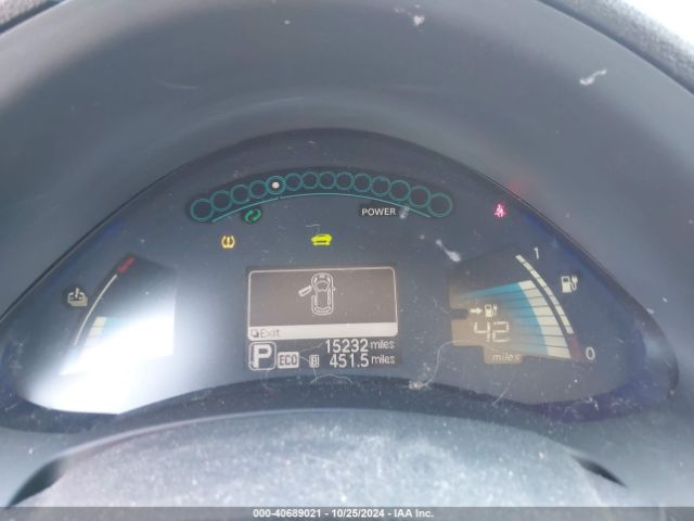 1N4AZ0CP4FC305520 Nissan LEAF S