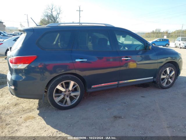 5N1AR2MN8EC731501 Nissan Pathfinder Platinum