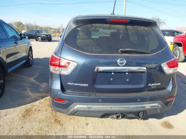 5N1AR2MN8EC731501 Nissan Pathfinder Platinum