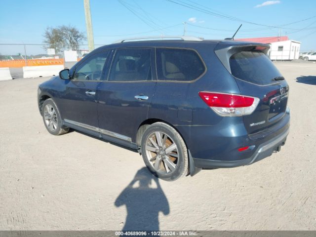 5N1AR2MN8EC731501 Nissan Pathfinder Platinum