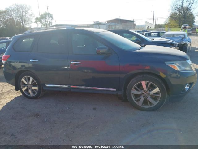 5N1AR2MN8EC731501 Nissan Pathfinder Platinum