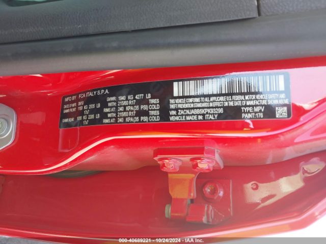 ZACNJABB5KPK93296 Jeep Renegade Latitude Fwd
