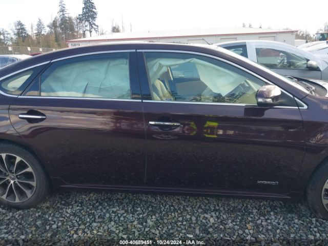 4T1BD1EB3GU049107 Toyota Avalon Hybrid Xle Premium