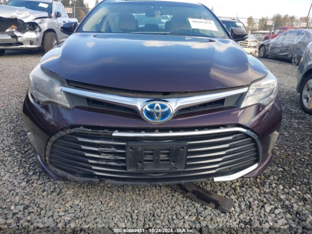 4T1BD1EB3GU049107 Toyota Avalon Hybrid Xle Premium