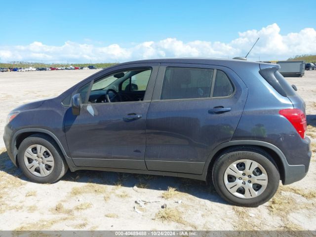 3GNCJKSB3JL407567 Chevrolet TRAX LS