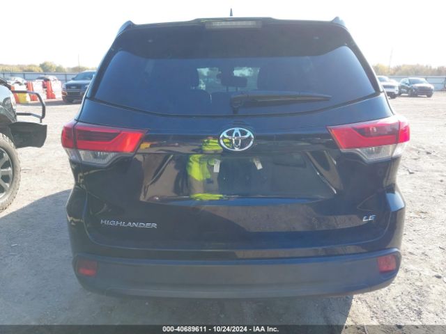 5TDZZRFH3KS306723 Toyota Highlander Le Plus