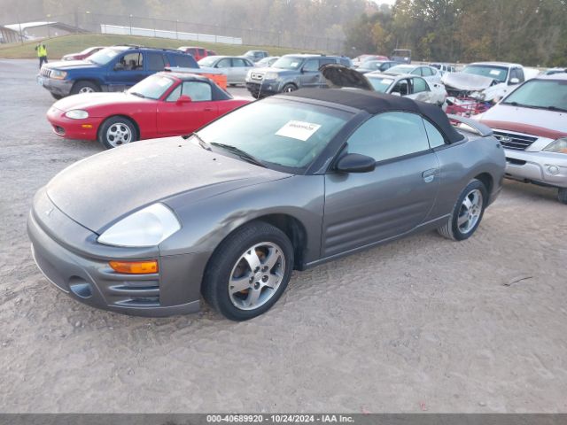 2003 MITSUBISHI ECLIPSE SPYDER 4A3AE45G23E002159 Photo 1