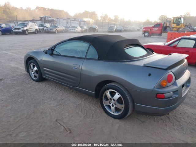 2003 MITSUBISHI ECLIPSE SPYDER 4A3AE45G23E002159 Photo 2