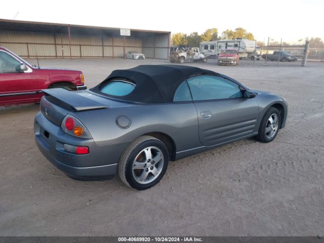 2003 MITSUBISHI ECLIPSE SPYDER 4A3AE45G23E002159 Photo 3