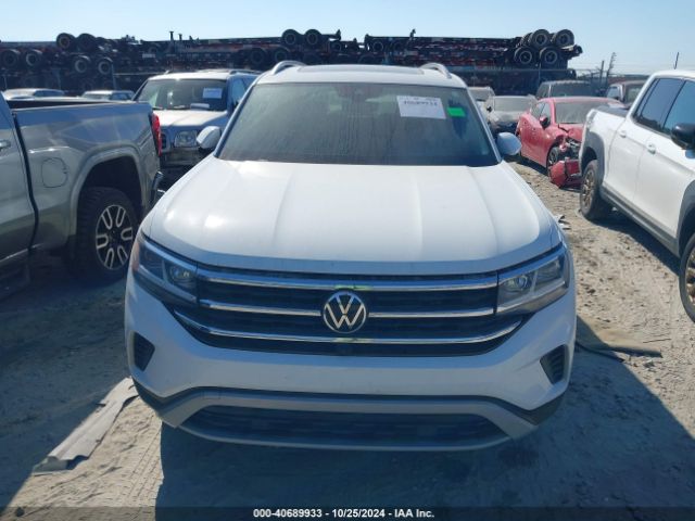 1V2TR2CA0MC533522 Volkswagen Atlas 3.6l V6 Sel Premium
