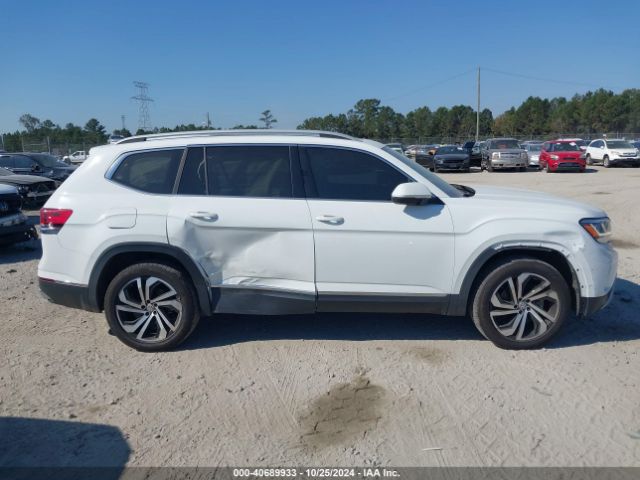 1V2TR2CA0MC533522 Volkswagen Atlas 3.6l V6 Sel Premium