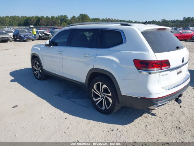 1V2TR2CA0MC533522 Volkswagen Atlas 3.6l V6 Sel Premium
