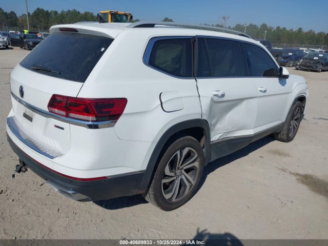 1V2TR2CA0MC533522 Volkswagen Atlas 3.6l V6 Sel Premium