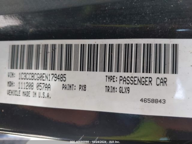 1C3CCBCG0EN179485 Chrysler 200 Limited