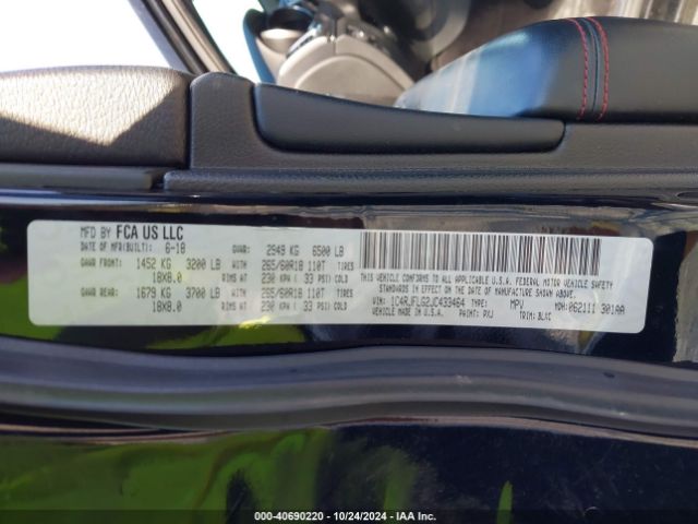 1C4RJFLG2JC433464 Jeep Grand Cherokee Trailhawk 4x4