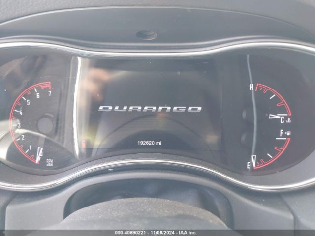 1C4RDHAG7GC502857 Dodge Durango Sxt