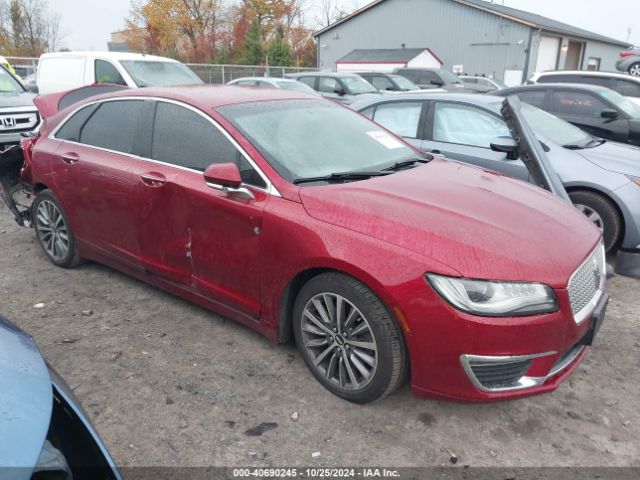3LN6L5B93JR609722 Lincoln Mkz Premiere