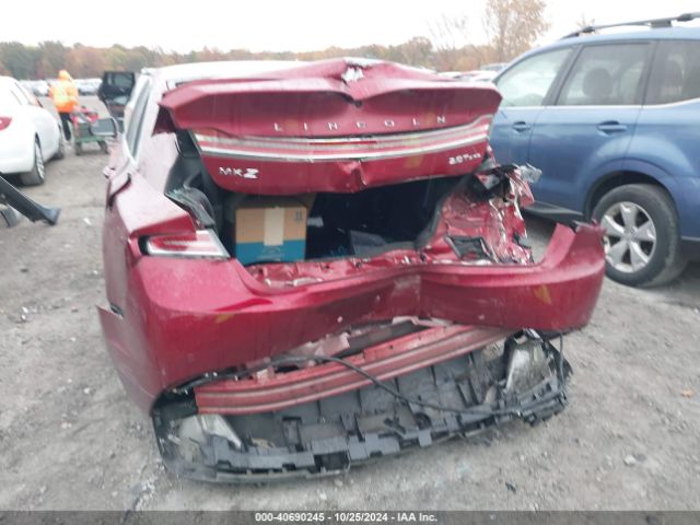 3LN6L5B93JR609722 Lincoln Mkz Premiere