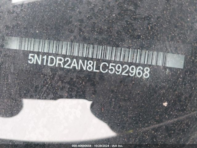 5N1DR2AN8LC592968 Nissan Pathfinder S 2wd