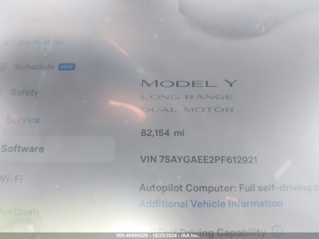 2023 TESLA MODEL Y 7SAYGAEE2PF612921 Photo 6