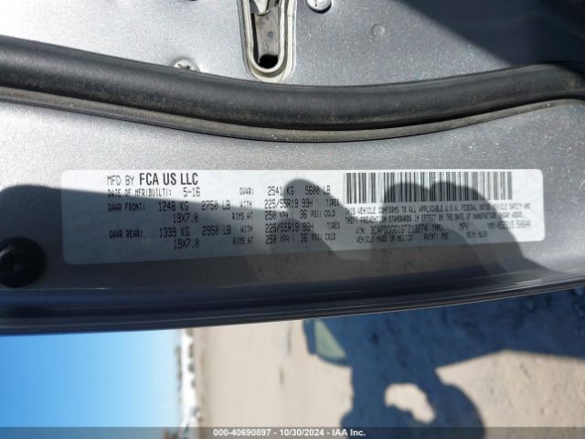3C4PDDGG1GT213274 Dodge Journey Crossroad Plus