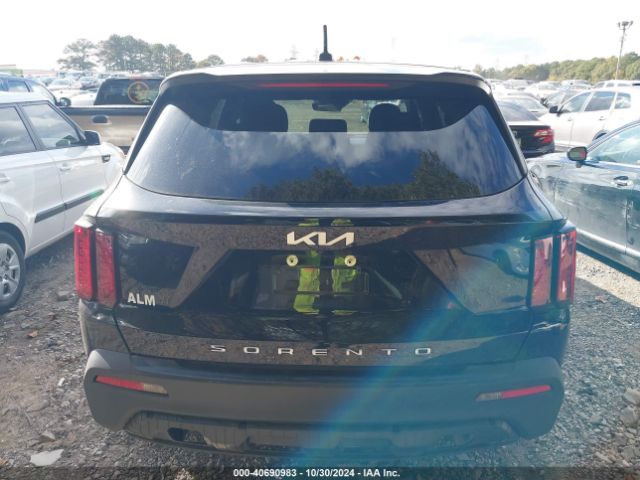 5XYRG4LCXNG103749 KIA SORENTO LX
