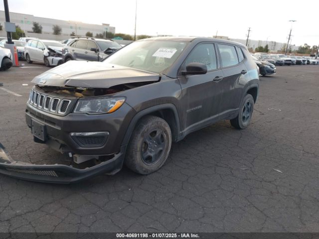 3C4NJCAB2KT613795 Jeep Compass Sport Fwd