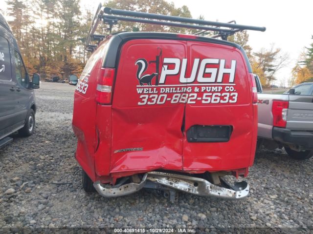 1GCWGAFB1L1257557 Chevrolet Express Cargo Rwd 2500 Regular Wheelbase Wt