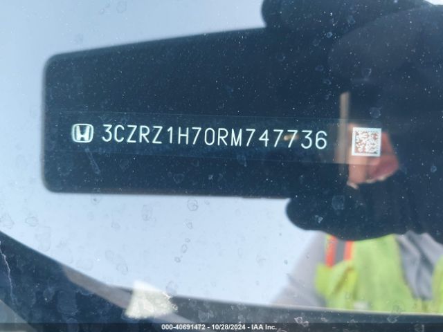 3CZRZ1H70RM747736 Honda Hr-v 2wd Ex-l/2wd Ex-l W/o Bsi