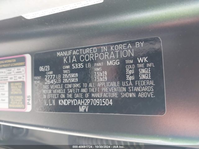 KNDPYDAH2P7091504 KIA Sportage Plug-in Hybrid X-line