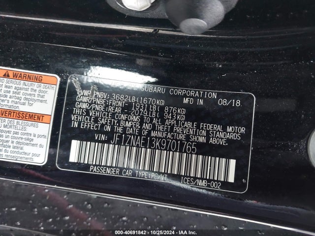 Toyota 86 Trd Se 2019 JF1ZNAE13K9701765 Image 9