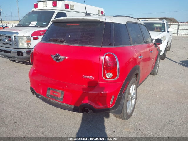 2011 MINI COOPER S COUNTRYMAN WMWZC5C58BWL53974 Photo 3