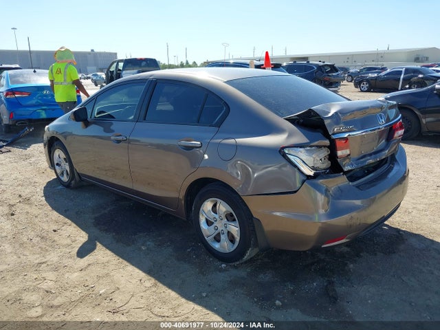 Honda Civic Lx 2014 2HGFB2F59EH539112 Image 3