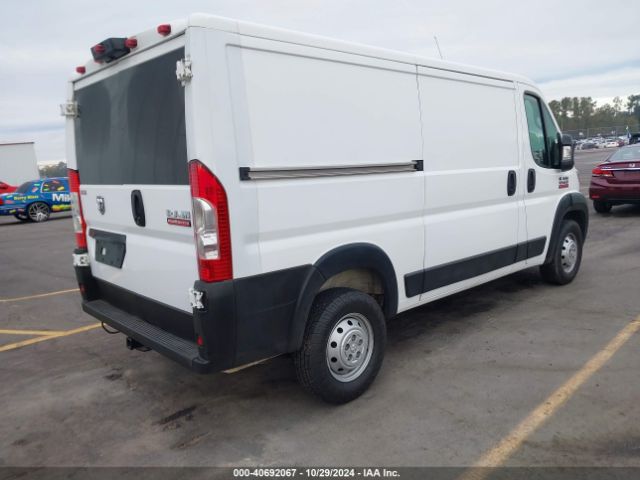 3C6TRVAG1KE509186 RAM Promaster 1500 Low Roof 136 Wb