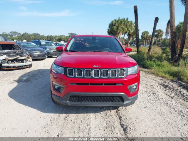 3C4NJCBB3LT258653 Jeep Compass Latitude Fwd