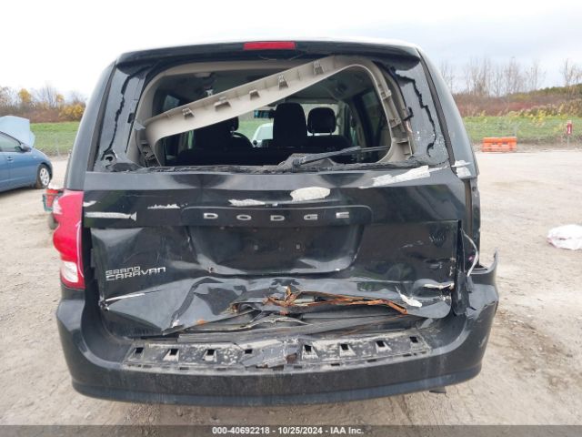 2C4RDGBG7JR190854 Dodge Grand Caravan Se