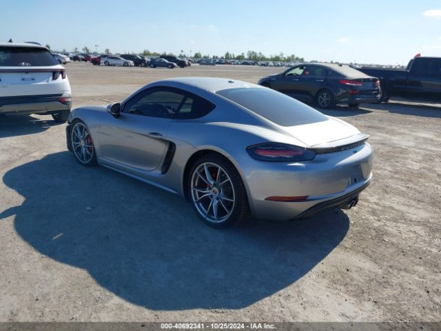 WP0AB2A83HK285257 Porsche 718 Cayman S