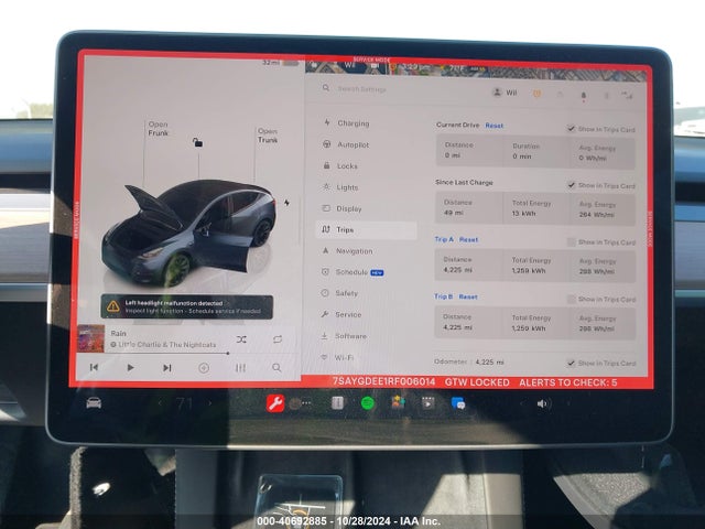 2024 TESLA MODEL Y 7SAYGDEE1RF006014 Photo 6