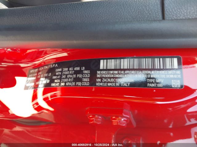 ZACNJBC10KPK12684 Jeep Renegade Trailhawk 4x4