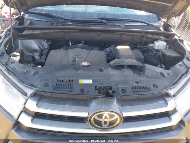 5TDBZRFH0KS730099 Toyota Highlander Le Plus
