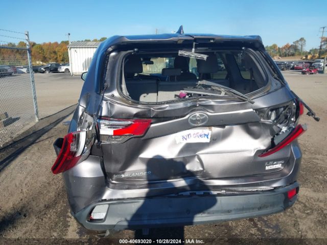 5TDBZRFH0KS730099 Toyota Highlander Le Plus