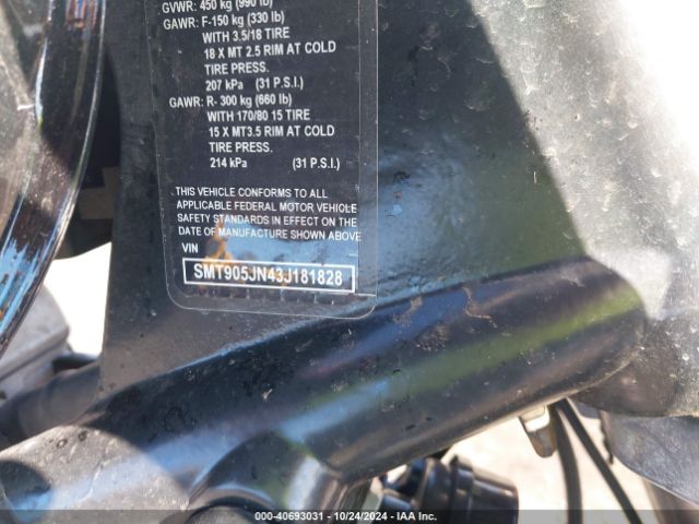 2003 TRIUMPH MOTORCYCLE BONNEVILLE SMT905JN43J181828 Photo 9