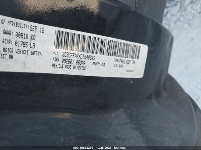 2013 FIAT 500 3C3CFFARXDT540349 Photo 8