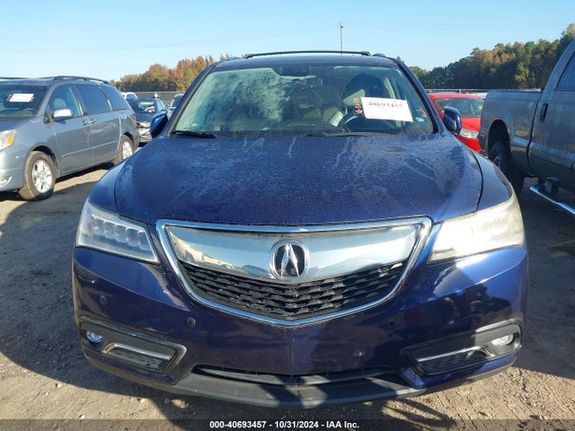 Acura Mdx Advance Pkg W/entertainment Pkg 2014 5FRYD4H8XEB019879 Image 13