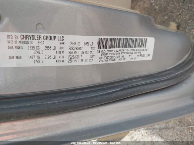 2C4RC1CG4FR513408 Chrysler Town & Country Touring-l